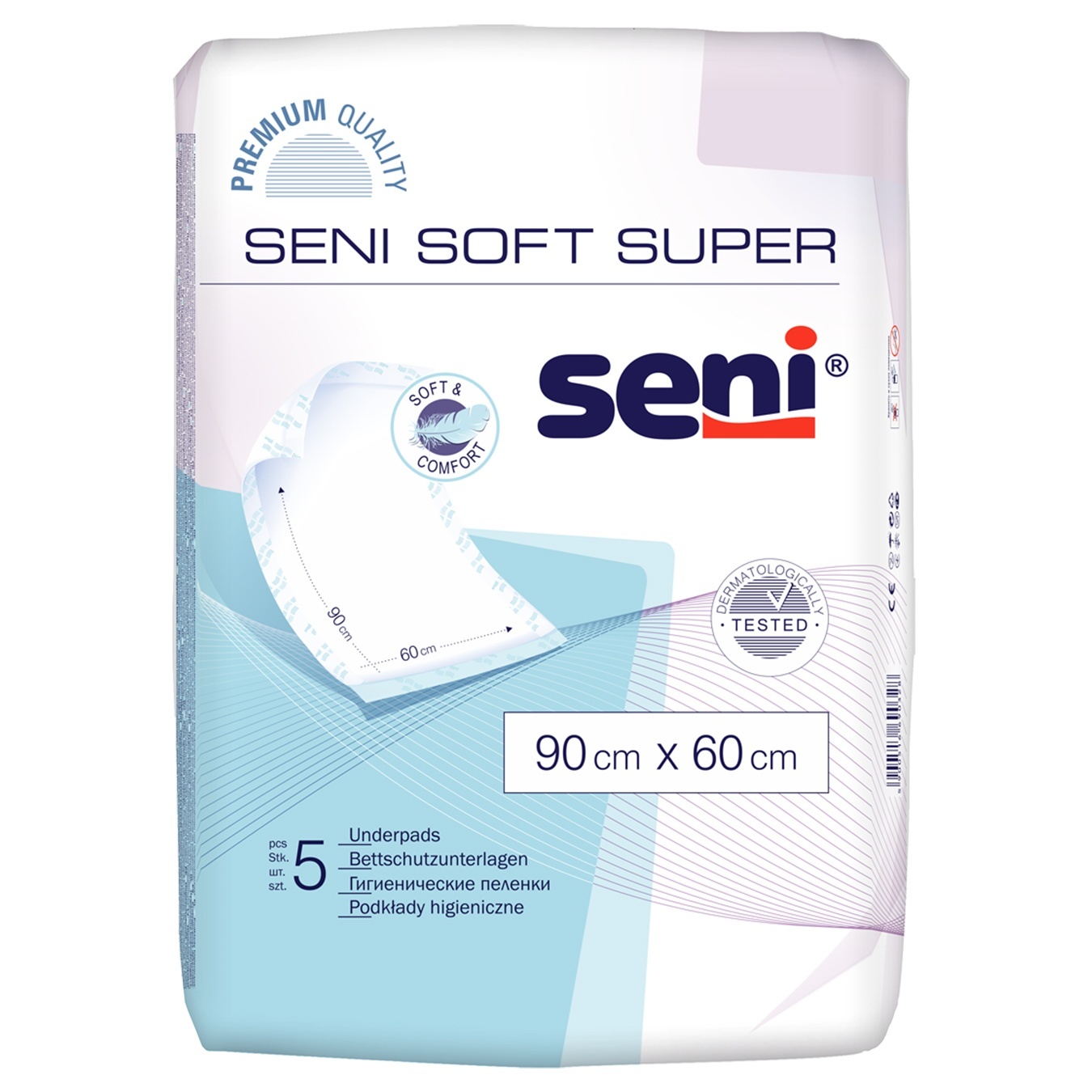 

Пеленки гигиенические Seni Soft 90*60см 5шт