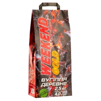 Weekend Gold Charcoal 2.5kg - buy, prices for NOVUS - photo 1