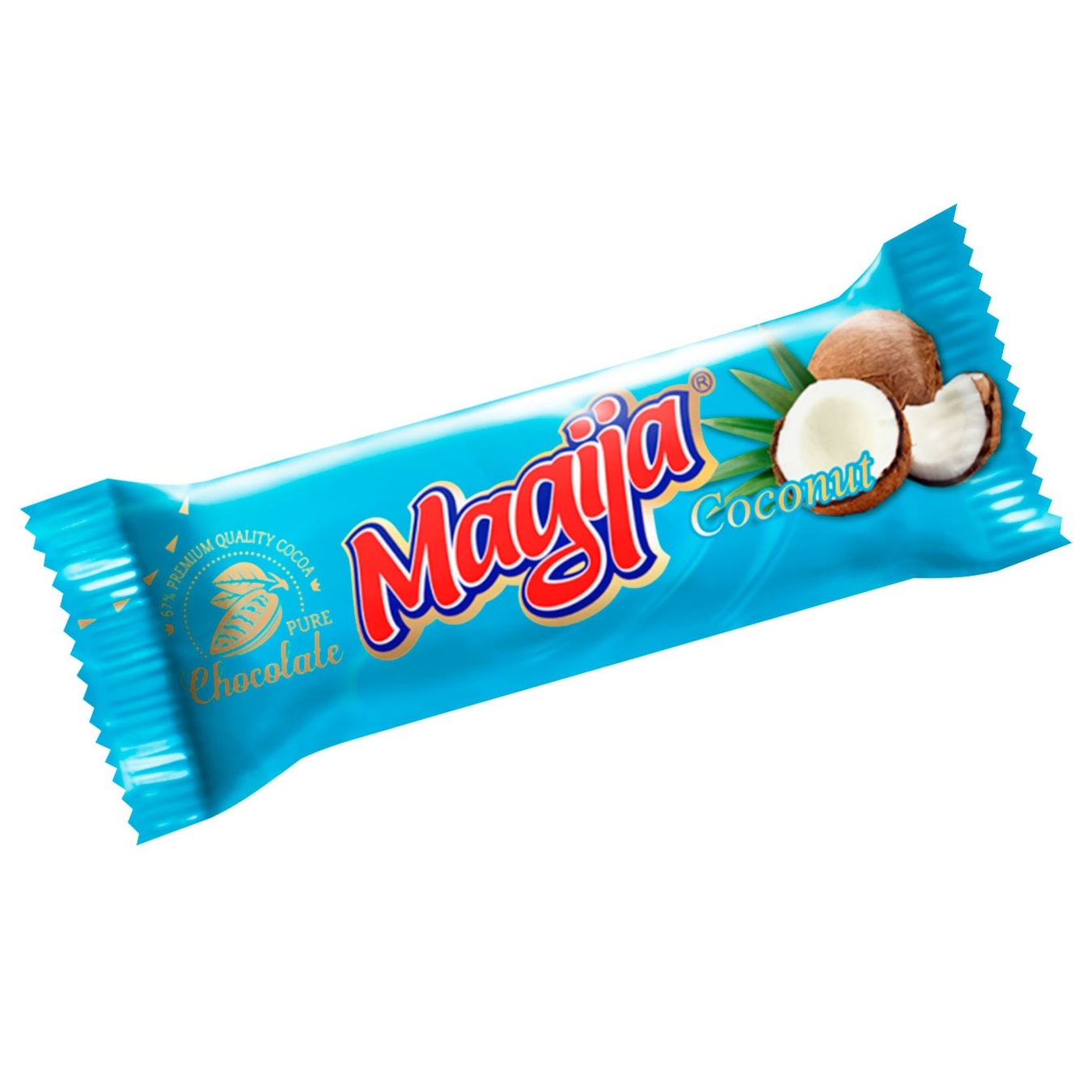 

Сырок Magija кокос в глазури 24% 45г