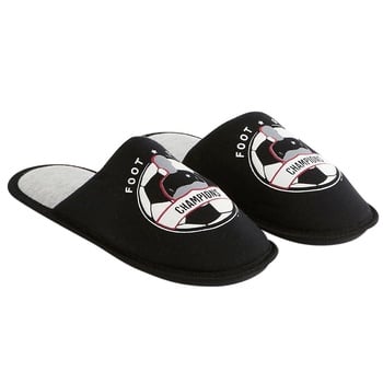 In Extenso Men's Black Slippers - buy, prices for - photo 1