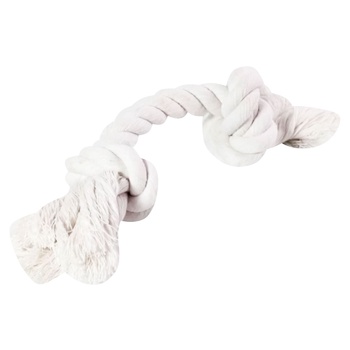 Fox White Rope Grab Toy 23cm