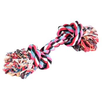 Fox Colored Rope Grab Toy 27cm