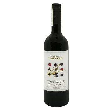 Temperamente Cabernet Sauvignon Red Semi-Sweet Wine 10-13% 0.75l - buy, prices for COSMOS - photo 1