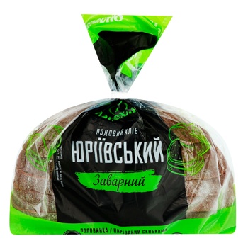 Tsar Khlib Yuriivskyi Half Sliced ​​Custard Bread 300g - buy, prices for - photo 1