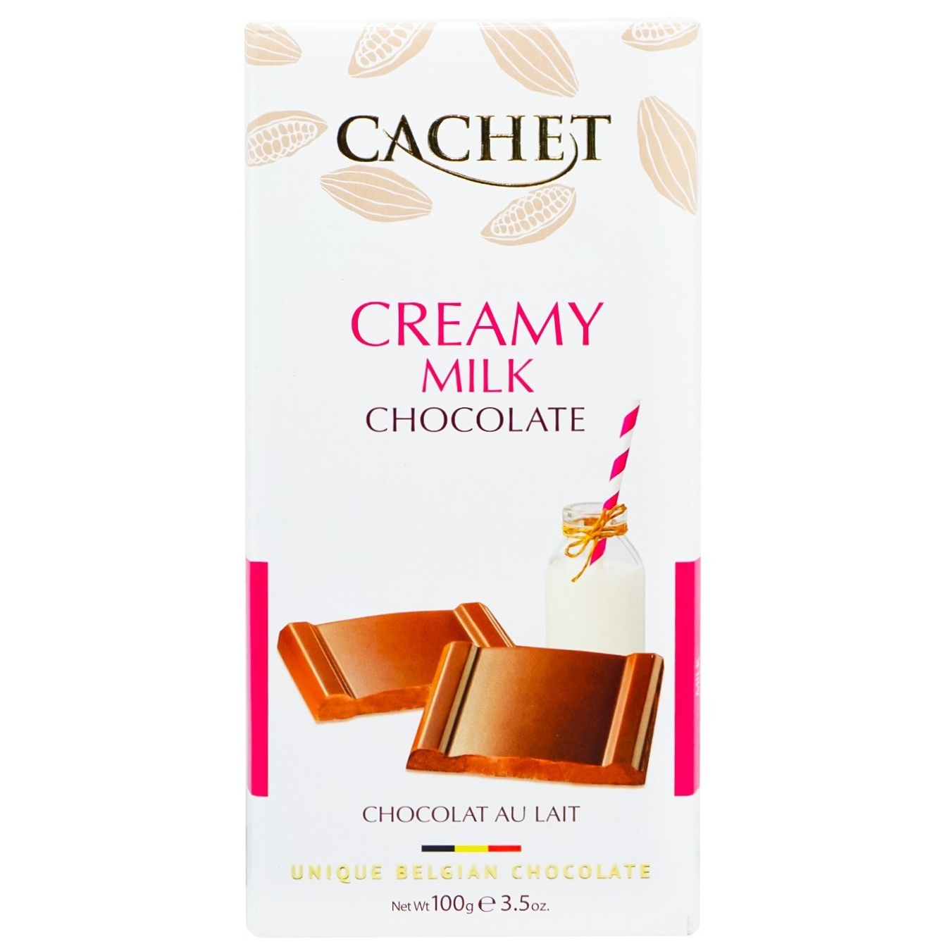 

Шоколад Cachet молочный 100г