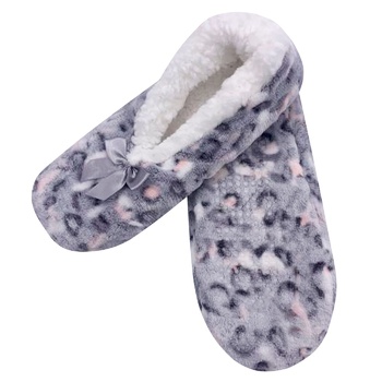 La Nuit Home Leo Gray Women's Slippers 38-40s