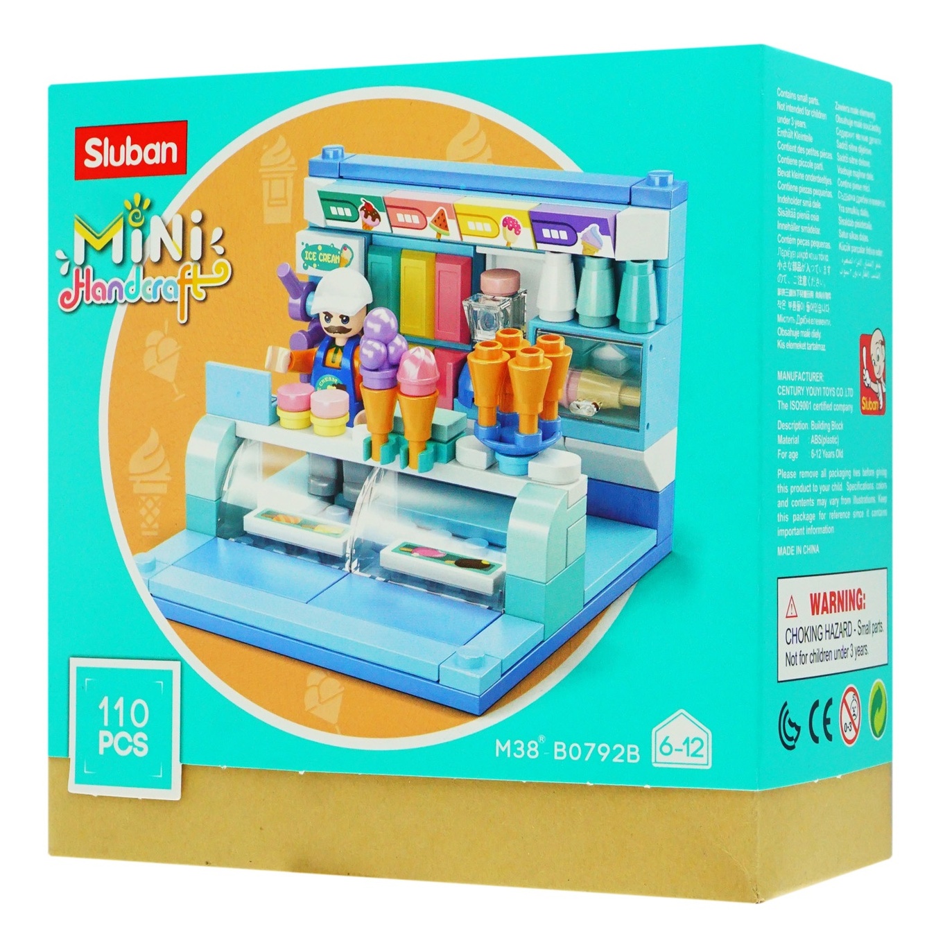 

Конструктор Sluban Mini Handcraft B0-792