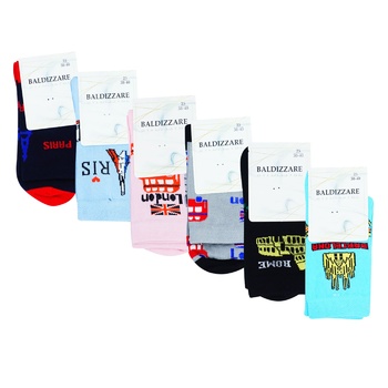 Baldizzare Middle Women's Socks s.25 in Assortment - buy, prices for EKO Market - photo 1