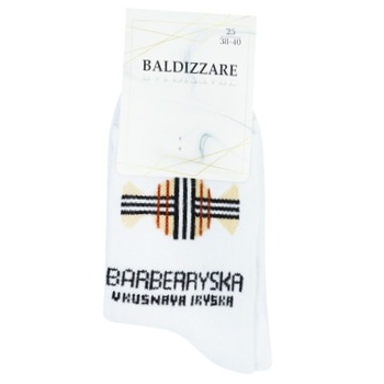 Носки Baldizzare женские высокие р.25 в ассортименте - купить, цены на ЕКО Маркет - фото 3