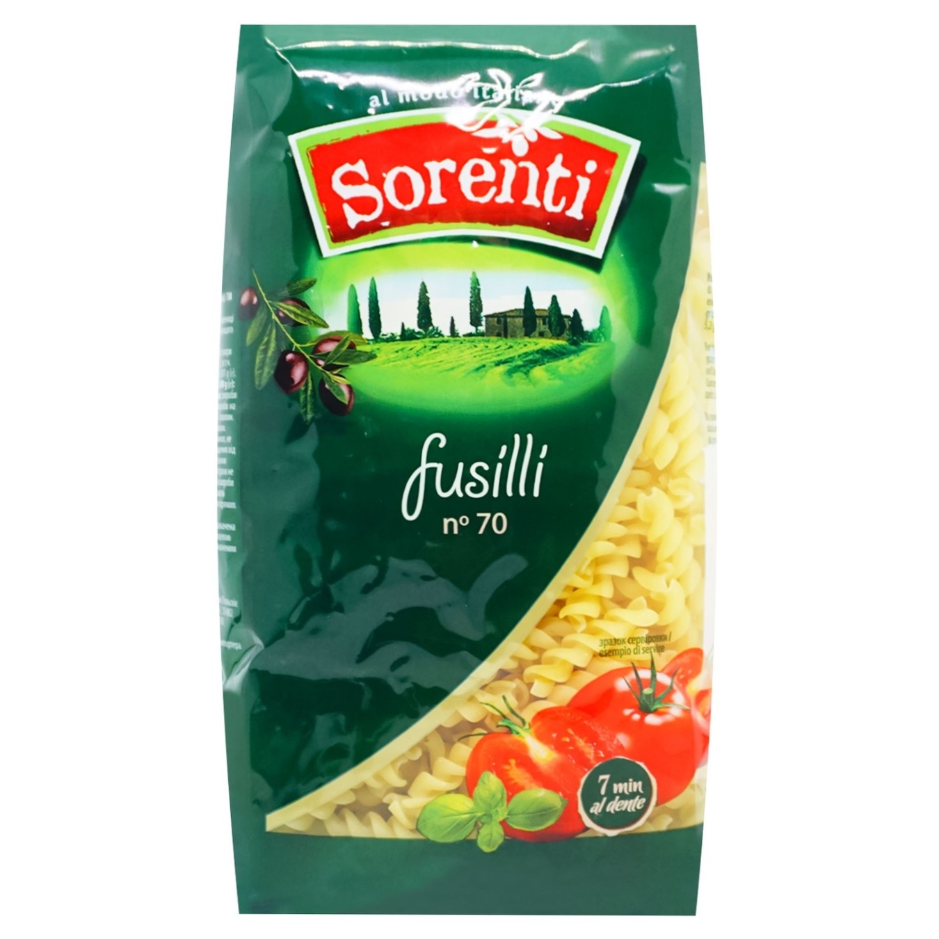 

Макаронные изделия Sorenti спирали 400г