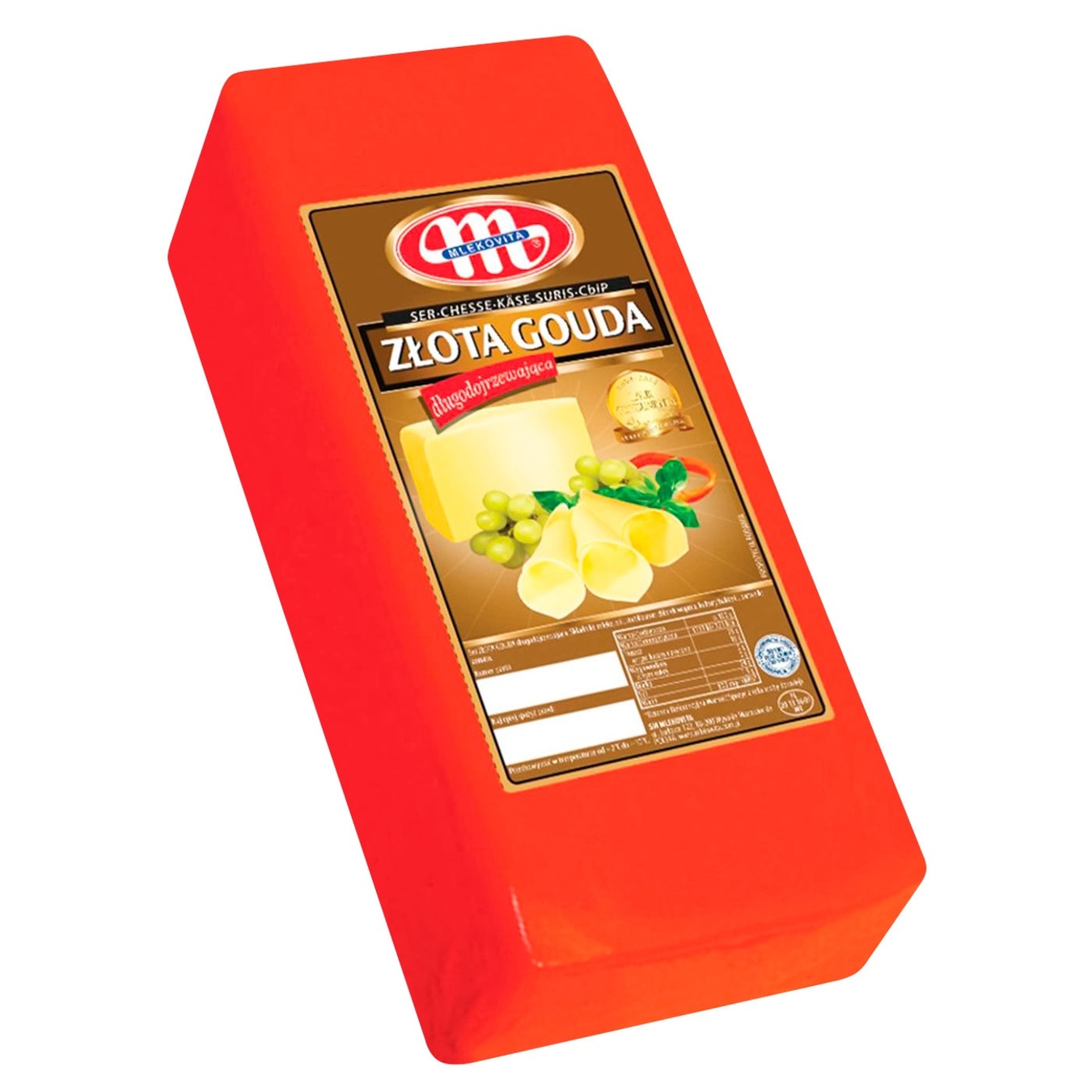 

Сир Mlekovita ZIota Gouda 45%