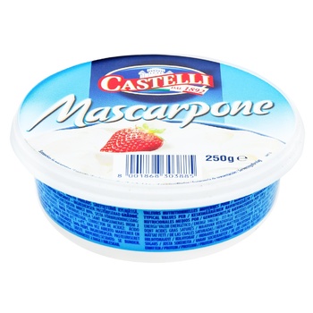 Сир Castelli Маскарпоне 80% 250г - купити, ціни на Auchan - фото 3