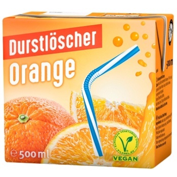 Сок Durstlоscher апельсиновый 0,5л - купить, цены на - фото 1