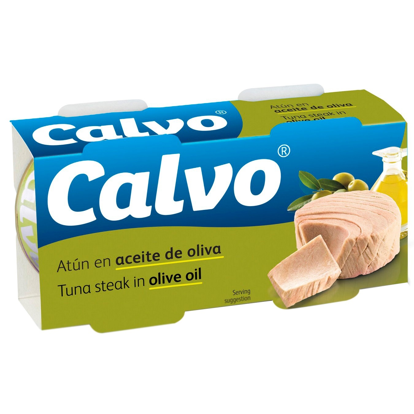 

Тунец Calvo кусочки в оливковом масле 2шт*80г