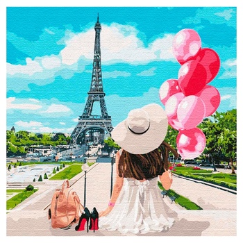 Ideyka Walking Through the Streets Paris Creativity Set 50х50cm - buy, prices for - photo 1