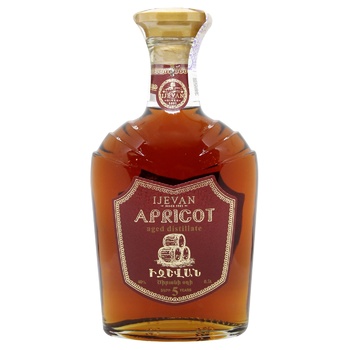 Ijevan Apricot 5 Years Brandy 0.5l - buy, prices for COSMOS - photo 3