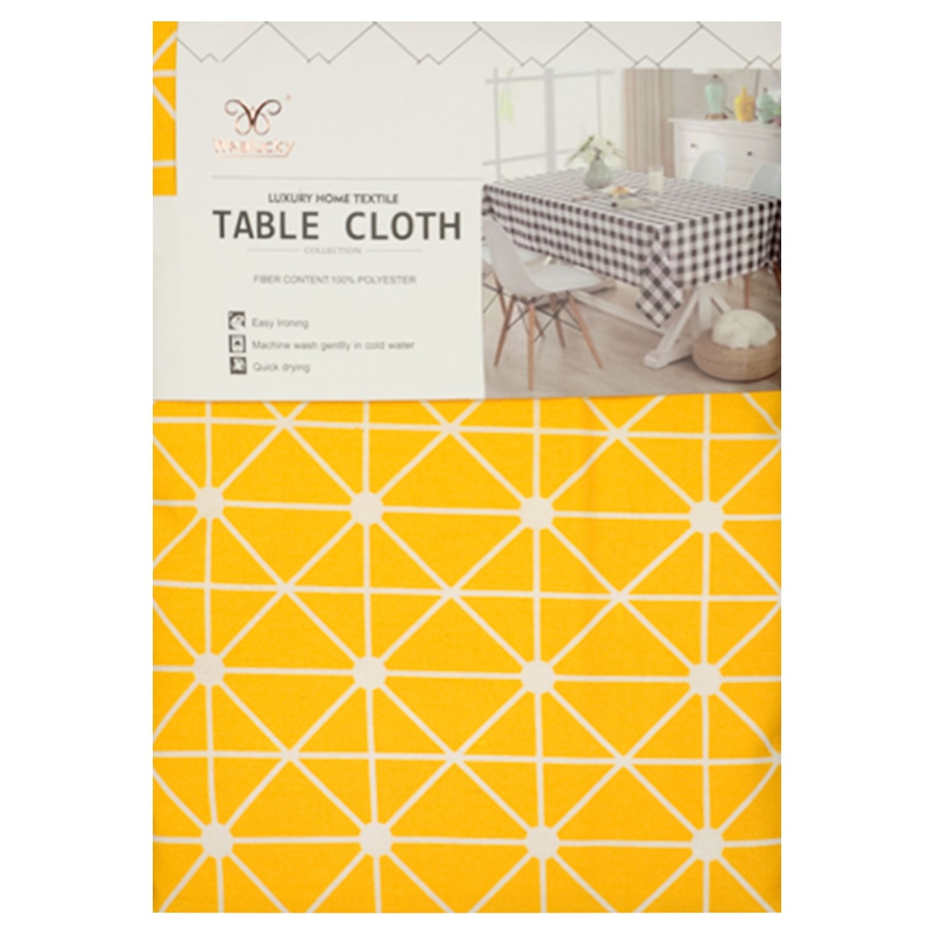 

Скатерть Wealucky The Textile Sunny 120х140см