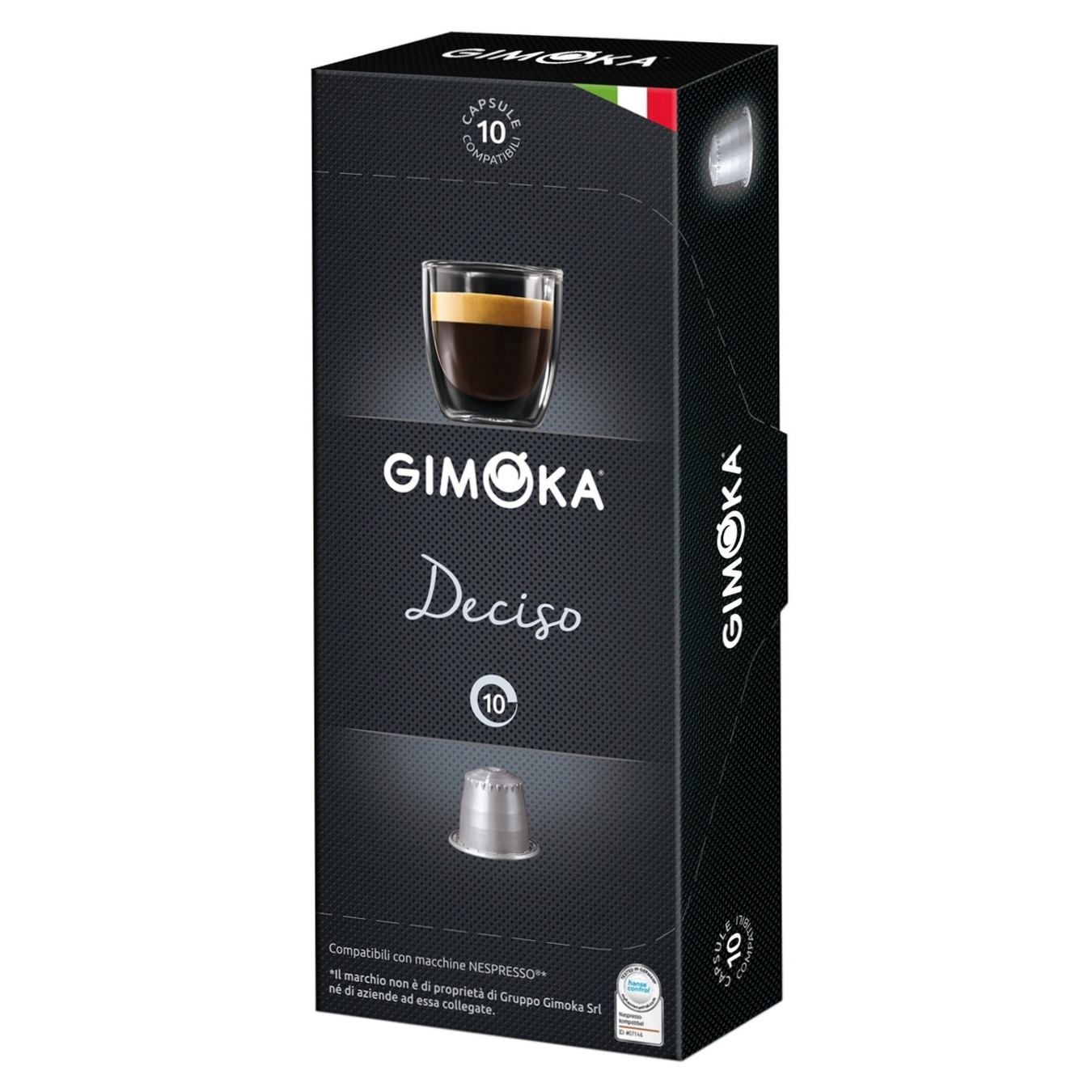 

Кофе Gimoka Espresso Deciso молотый капсула 10шт*55г