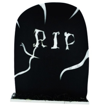 Прикраса Halloween Надгробок зі світлодіодами 35х7х47см - купити, ціни на - фото 2