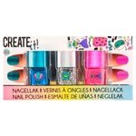 Create It Mermaid Varnishes Set for Nails 3pcs