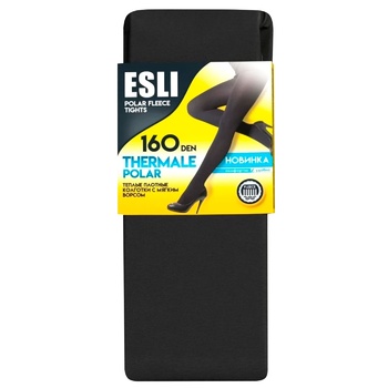 Колготки женские Esli Thermale Polar nero 3р 160ден - купить, цены на Восторг - фото 1