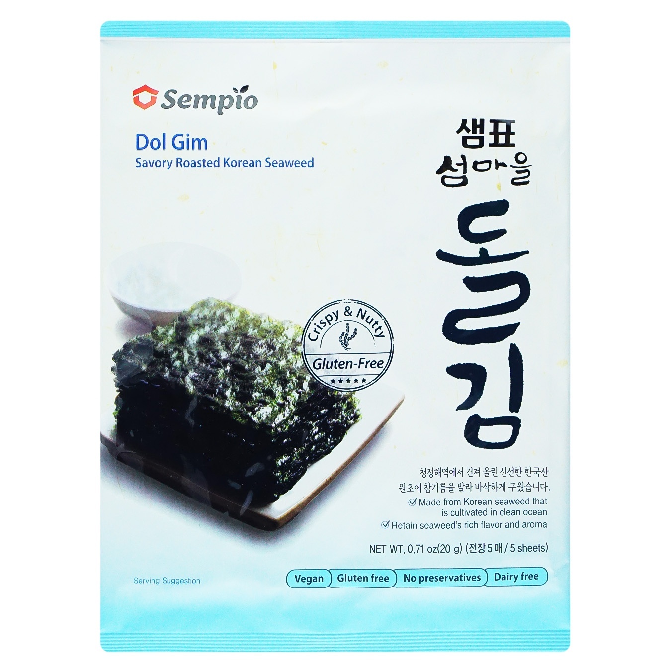 

Нори Sempio Dol Gim 20г