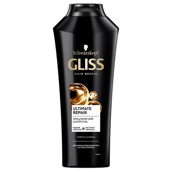 Schwarzkopf Gliss Kur Strength Shampoo Ultimate Repair 400ml - buy, prices for Auchan - photo 1