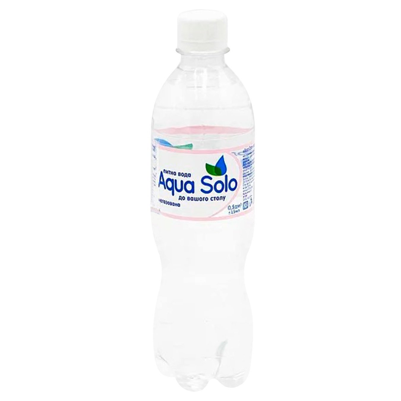 

Вода минеральная Aqua Solo негазированная 0,5л