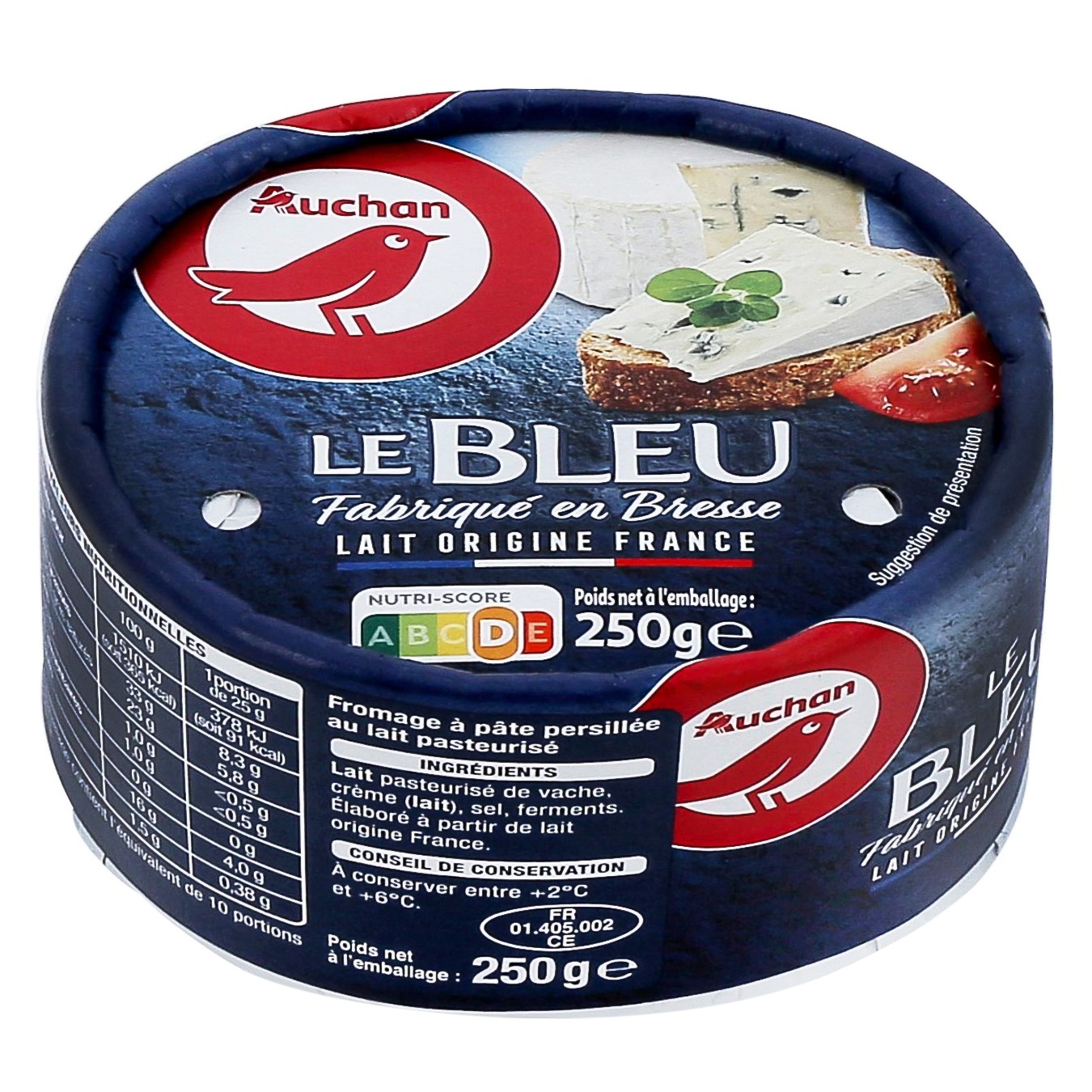 

Сыр Ашан Le Bleu 250г