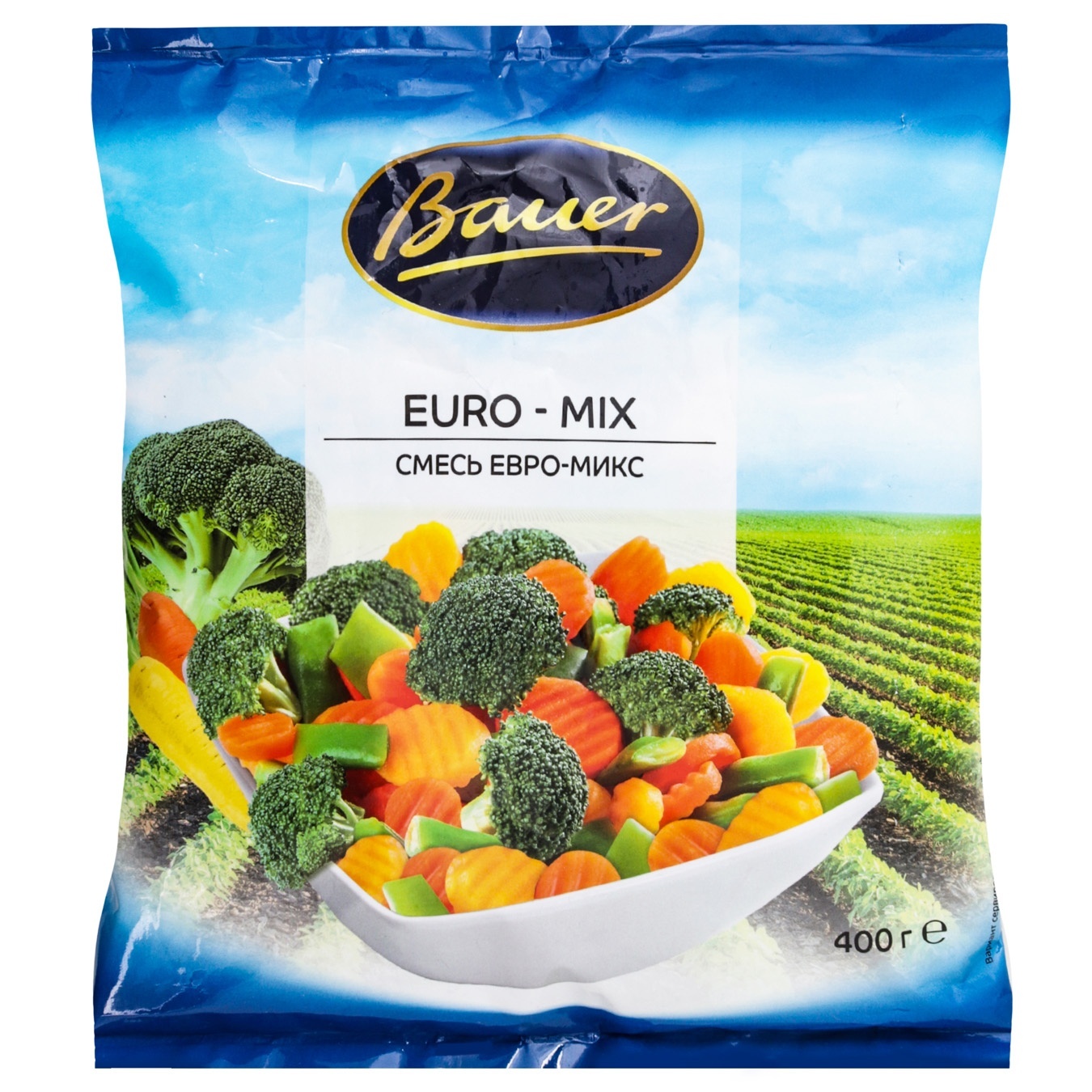 

Смесь Bauer Евро-микс замороженная 400г