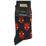 DiWaRi Marvel Men's Socks s.27 Dark Blue