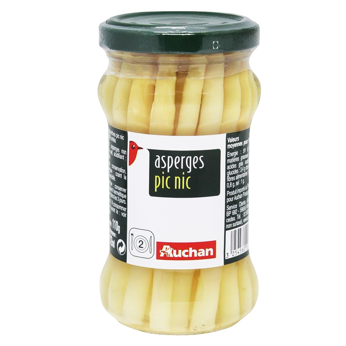 

Спаржа Ашан белая 110г