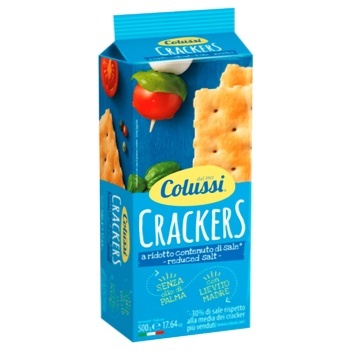 Colicsi Cracker with Low Salt Content 500g - buy, prices for Vostorg - photo 1