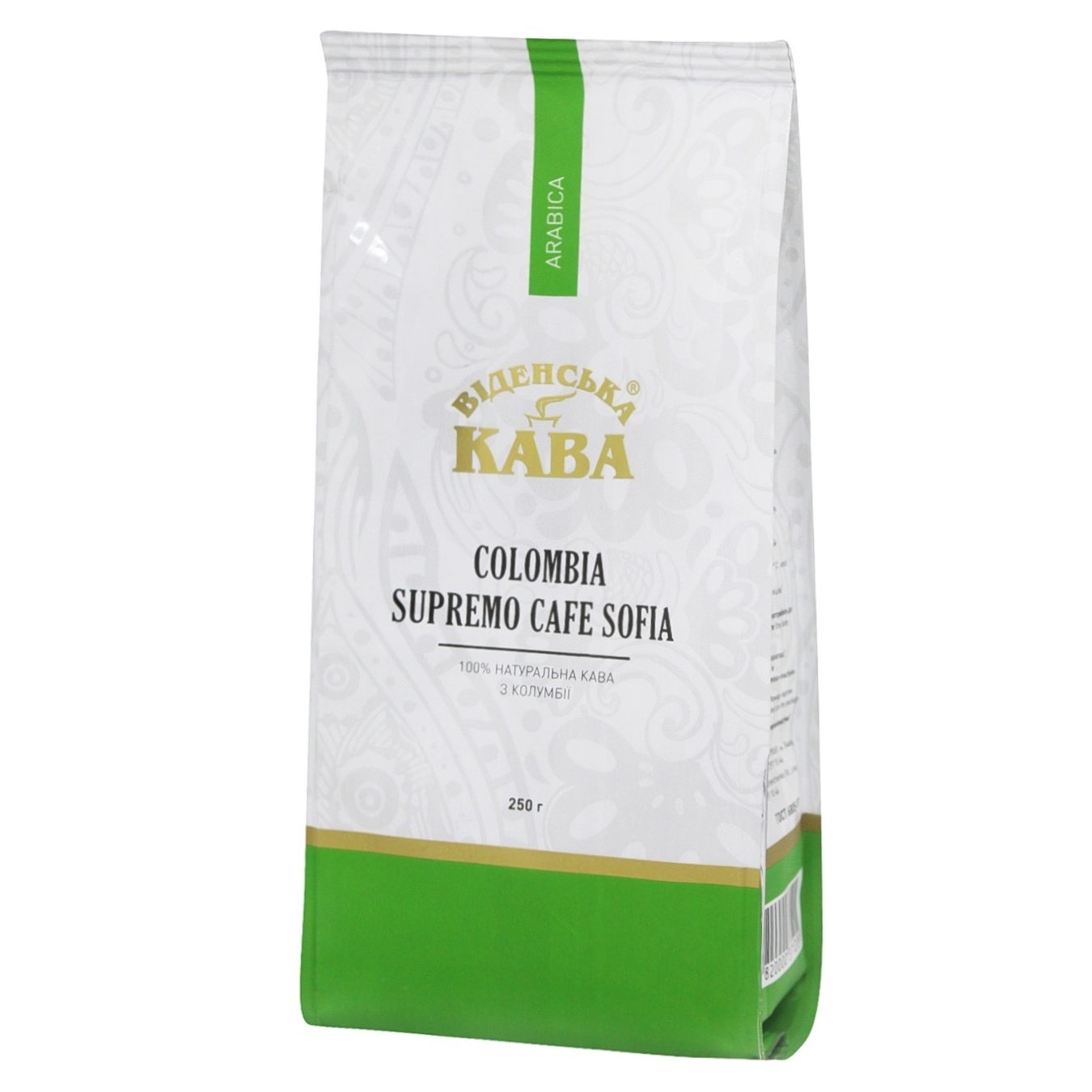 

Кофе Венский кофе Colombia Supremo Cafe Sofia зерновой 250г