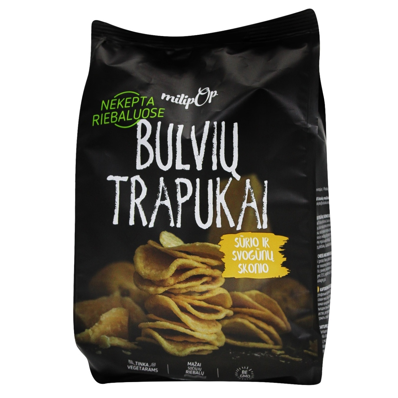 

Хрустики MilipOp картофельные со вкусом сыра и лука 90г