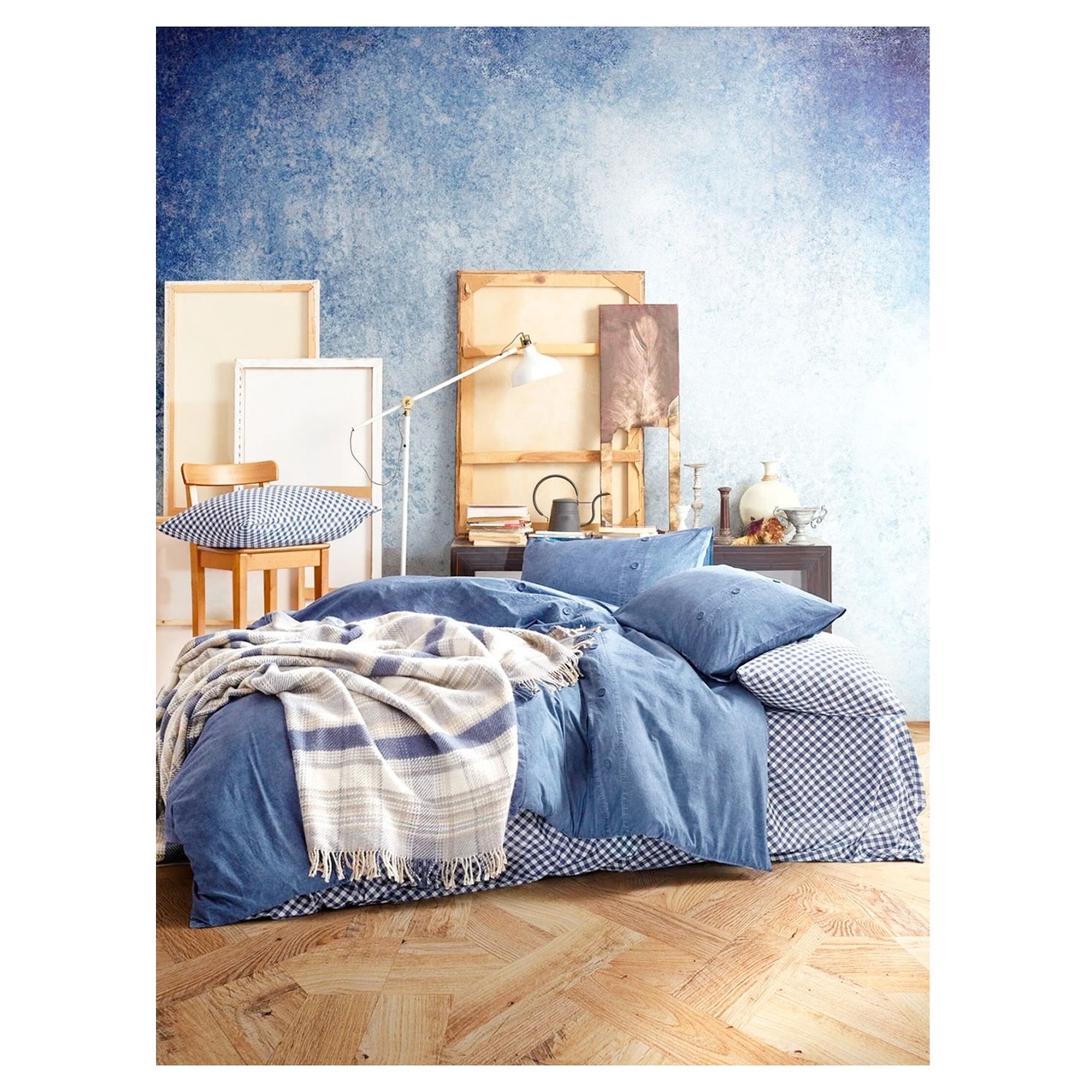 

Комплект постельного белья Cotton Box Denim Tek
