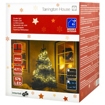 Tarrington House Cluster Light Warm 576LED Garland - buy, prices for - photo 1