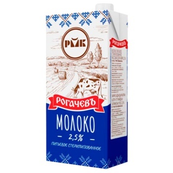 Rogachev Ultrapasteurized Milk 1l 2.5%