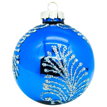 Christmas Ball Graphics Blue 65mm - buy, prices for - photo 4