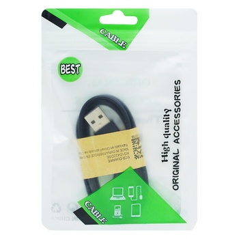 Кабель Optima MicroUSB - купить, цены на Auchan - фото 1