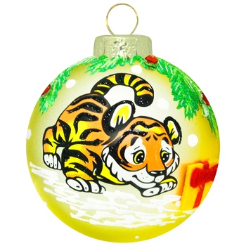 Coral M Ball Symbol of Year Christmas Tree Decoration 85mm in assortment - buy, prices for - photo 10