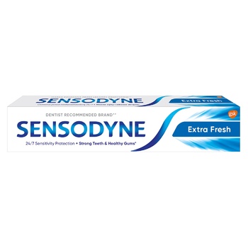 Зубная паста Sensodyne Экстра свежесть 100мл - купить, цены на Auchan - фото 1