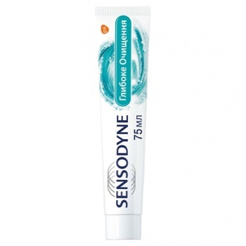 Зубная паста Sensodyne Глубокое очищение с фтором 75мл - купить, цены на - фото 10