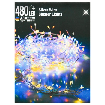 Гірлянда зовнішня та внутрішня 480LED мультиколор 9,8м - купити, ціни на - фото 3