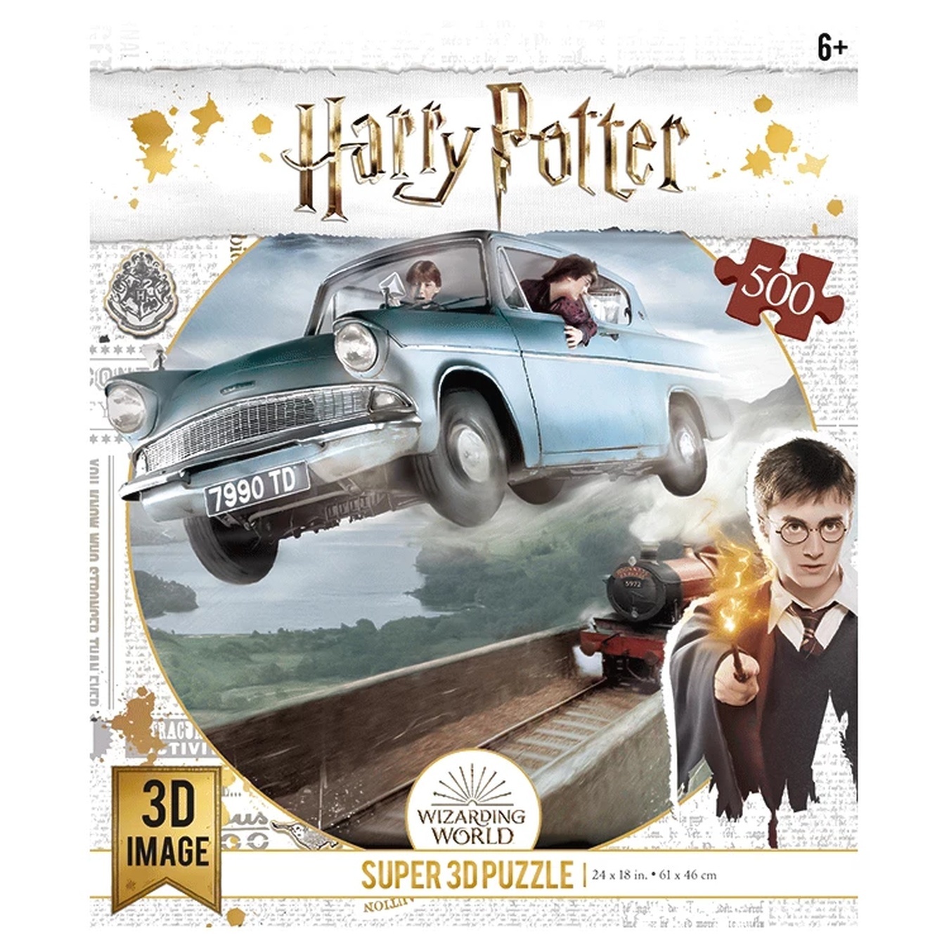 Пазлы Prime 3D Harry Potter Машина Рона 500шт ❤️ доставка на дом от  магазина Zakaz.ua