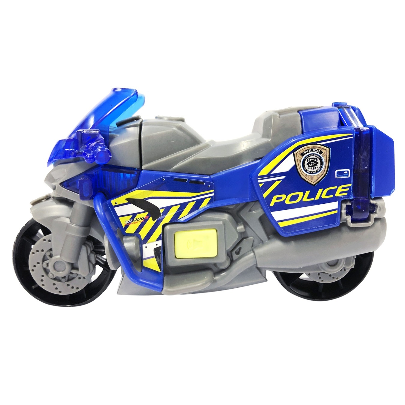 

Игрушка Dickie Toys Мотоцикл с выдвижным знаком 15см