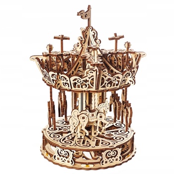 Ugears Carousel 3D Mechanical Puzzle - buy, prices for Auchan - photo 2