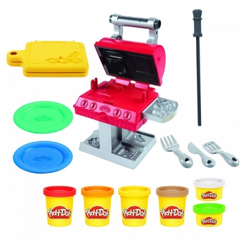 Набор игровой Hasbro Play-Doh Kitchen Гриль с пластилином - купить, цены на Auchan - фото 2