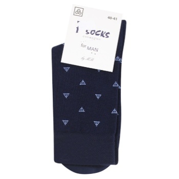 Шкарпетки чоловічі PSocks р.40-41 темно-синій - купити, ціни на Таврія В - фото 1