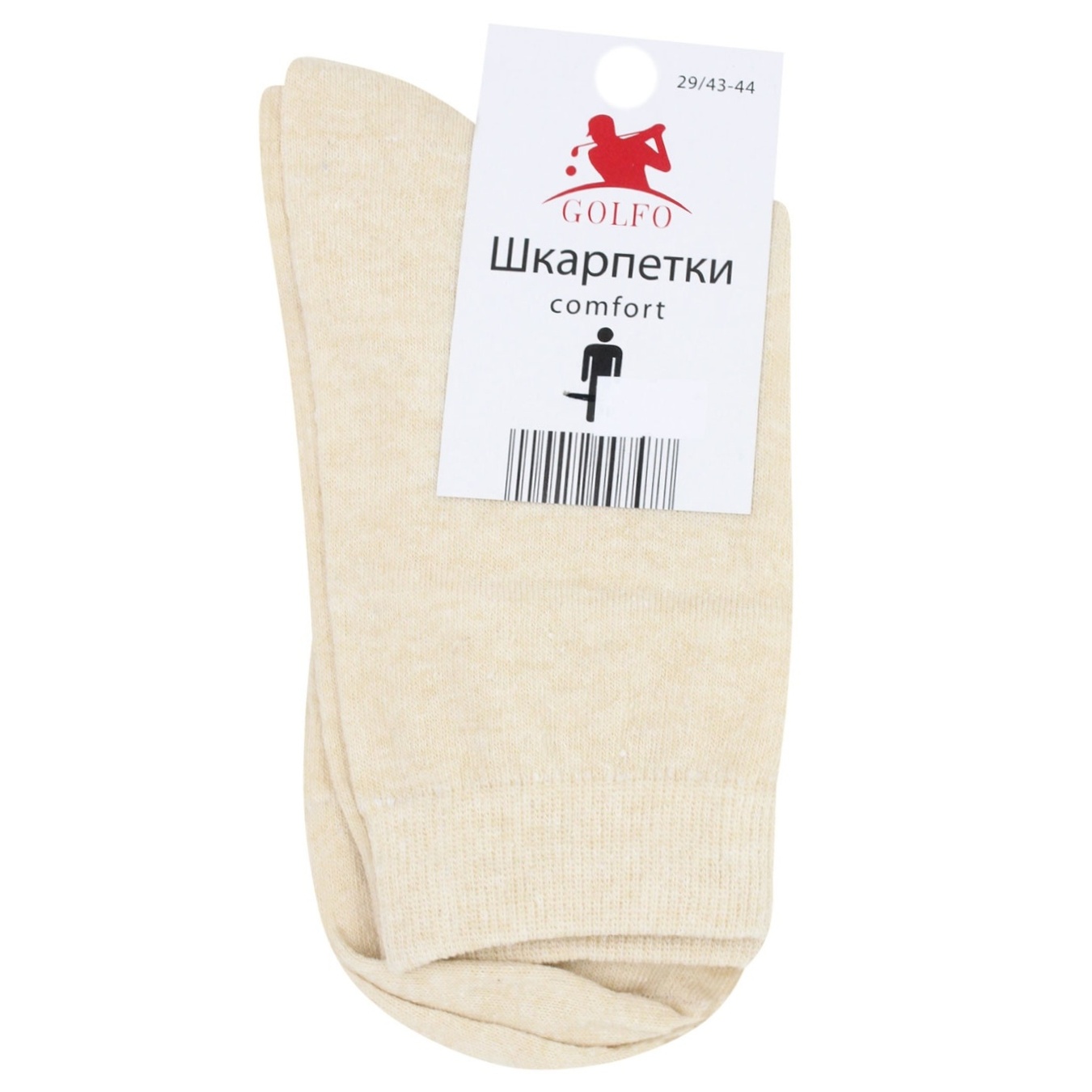 

Носки мужские Golfo Comfort р.29 бежевый